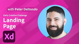 Adobe XD Daily Creative Challenge - Landing Page | Adobe Creative Cloud Adobe XD Daily Creative Challenge - Landing Page | Adobe Creative Cloud