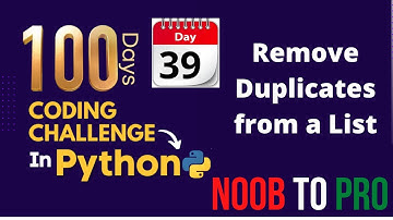 Day 39 | 100 Days Coding Challenge in Python | #python #lists #anjaliluthra #btech #bca #bsc #cse
