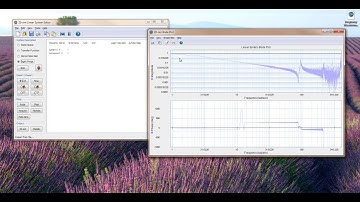 Frequency response in 20-sim.