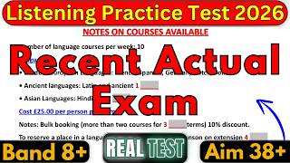 25 APRIL 2026 & 02 MAY 2026 REAL EXAM FOR IELTS LISTENING TEST 2026 WITH ANSWERS | LISTENING IELTS