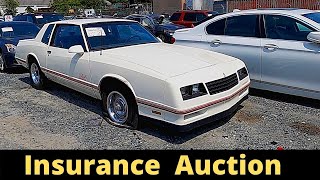 Insurance Auto Auction Lot WalkAround