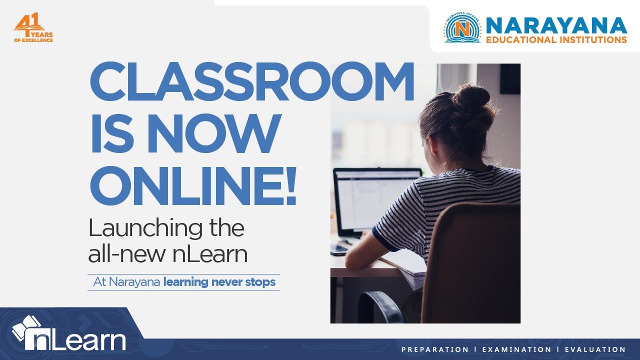 All new nLearn from the Narayana Group! Live Classes, Tests