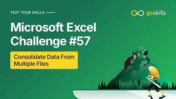 GoSkills Excel Challenge 57: Consolidate Data from Multiple Files