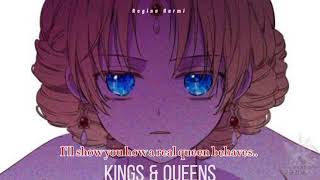 Queens \u0026 Kings - Ava Max | Male \u0026 Slowed ver | If all of the kings had their queens on the throne