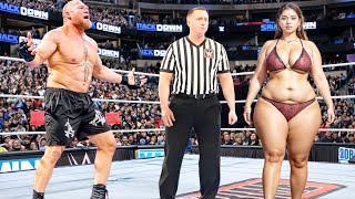 Brock Lesnar vs Indian Girl Wrestler 🇮🇳 WWE Monday Night Raw Today Highlights 20 May 2024