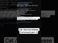 cat /etc/os-release Command part-5 in Kali Linux #cybersecurity #kalilinuxtelugu #viral #terminal