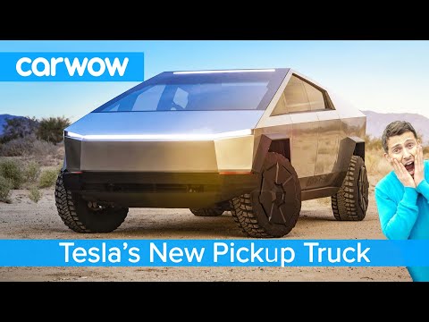 All-new Tesla Pickup Truck 2021 - see why the Cybertruck EV is an F150 Raptor slayer!