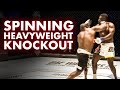 Massive Heavyweight KO Spins Fighter 180 Degrees - Indie MMA Highlights - Caposa&#39;s Corner