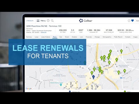 Commercial Real Estate Lease Renewals for Tenants | CoStar in a Minute