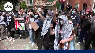 More arrests made as pro-Palestinian protests grow on campuses by ABC News 8,963 views 8 hours ago 2 minutes, 11 seconds