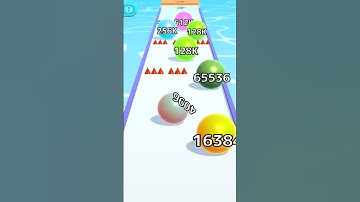 Ball Run Infinity 2048K #androidgame #iosgameplay #shorts