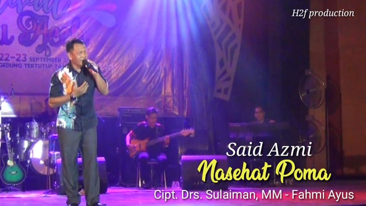 Said Azmi - Nasehat Poma - Cipt. Drs. Sulaiman, MM/Fahmi Ayus (Official audio music)