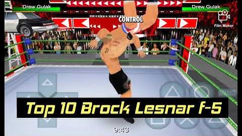 wr3d Top 10 Brock Lesnar f-5 ll wr3d 2k19