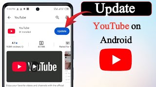 How To Update Youtube On Android