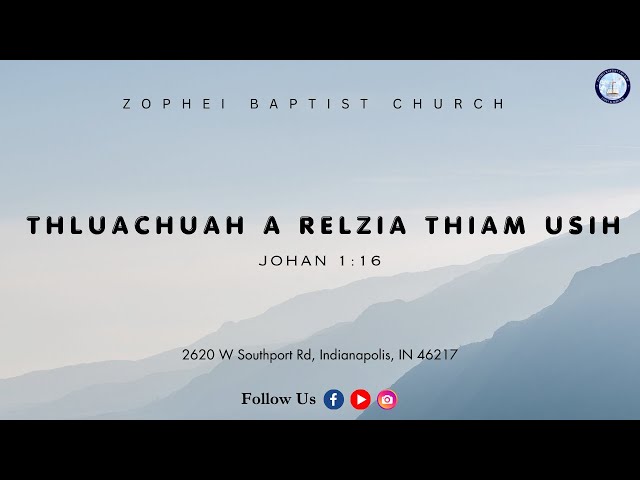 Bible Conference || Rev. William Khen Chum Bik || Zarhte Ni Zing Cawnnak (April 13, 2024)