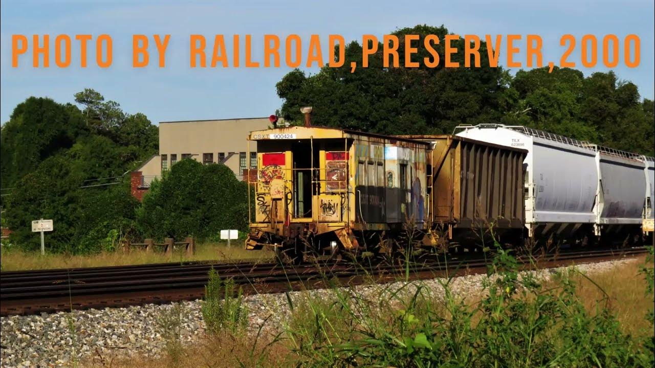CSX Grain Train At Pulaski Heights BBQ, Athens Ga 2022 YouTube