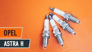 How to replace Engine spark plug OPEL ASTRA H Saloon (L69) Tutorial