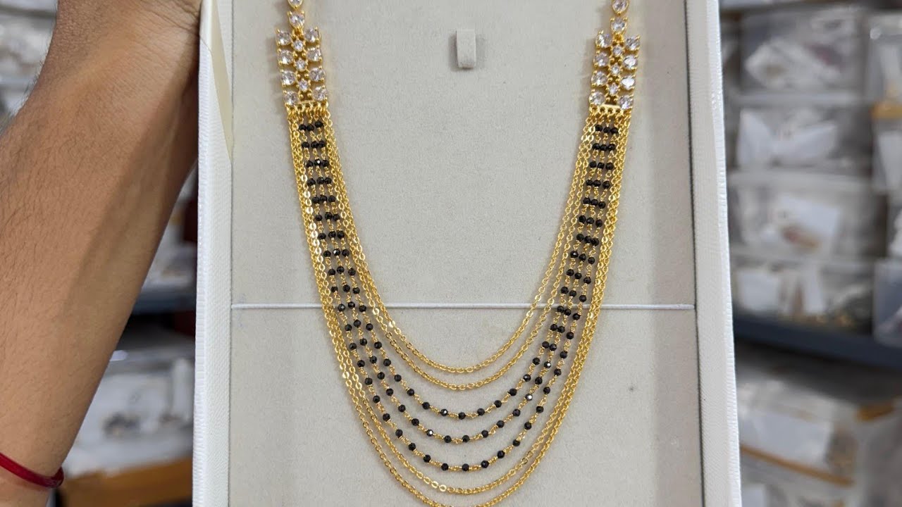 #blackbeads #beadsjewellery #bangles #nakshi #chain #onegramgoldjewellery #latestjewellery #necklace
