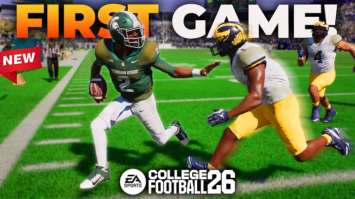 Our First Game of College Football 26 was CRAZY!