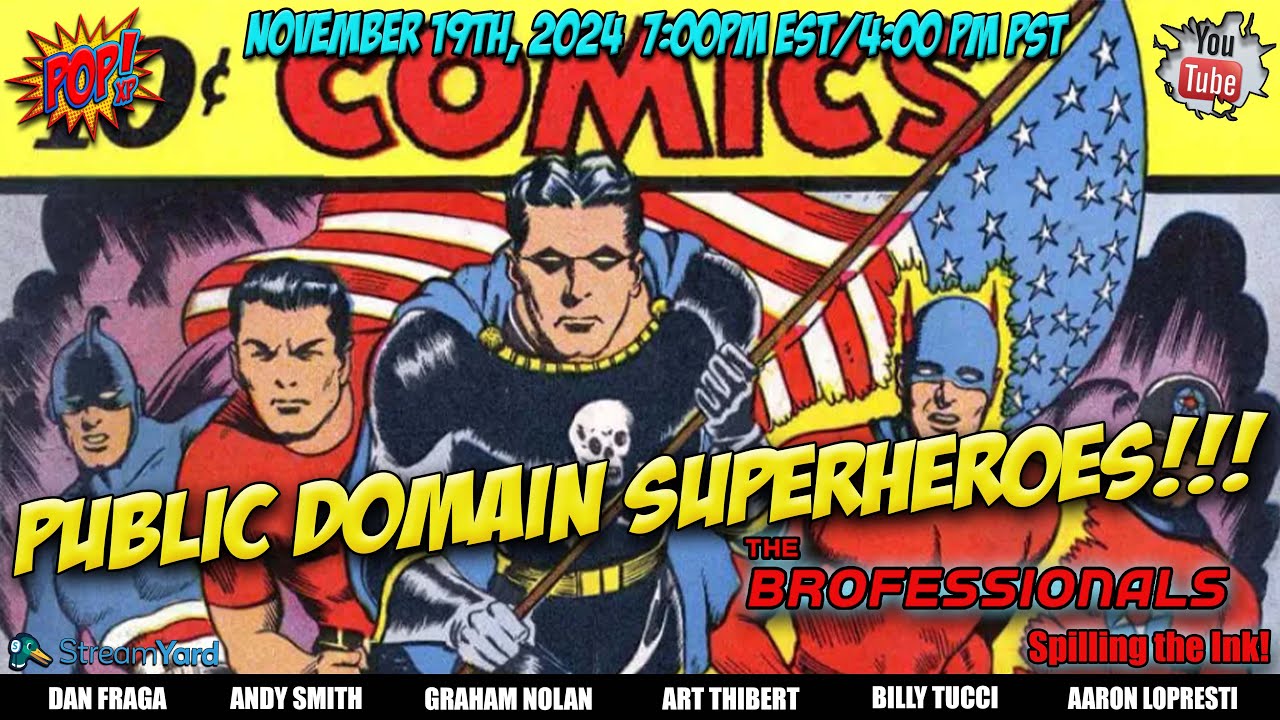 THE BROFESSIONALS: WHAT'S UP WITH PUBLIC DOMAIN CHARACTERS? - YouTube