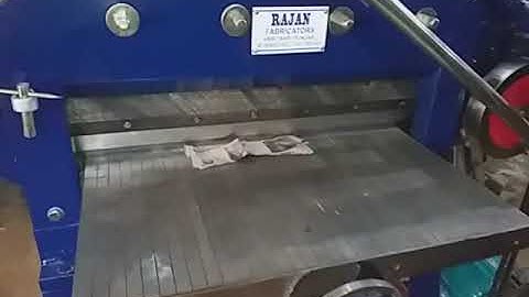 NOTEBOOK PAPER CUTTING MACHINE SIZE 36"INCHES  M-9888219521