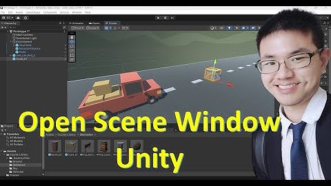 How to open a Scene Window in Unity? | How do I restore the scene view?
