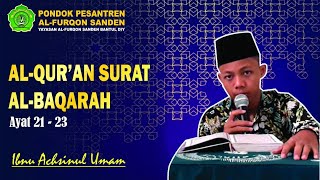 SURAH AL-BAQARAH 21-23