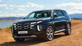 2023 Hyundai Palisade Facelift. New corporate face of the lineup extends to Palisade.
