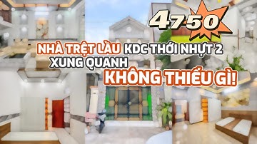 MẪU NHÀ TRỆT LẦU CÁCH ĐẠI HỌC Y DƯỢC CẦN THƠ 700M - 4T750 | batdongsancantho.vn