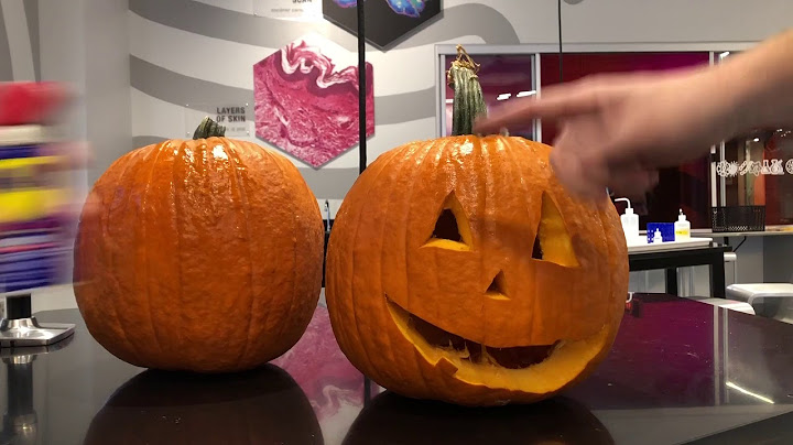 Science Hacks - How to Preserve your Pumpkin