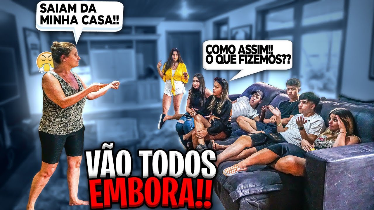 ELA MANDOU TODO MUNDO IR EMBORA!