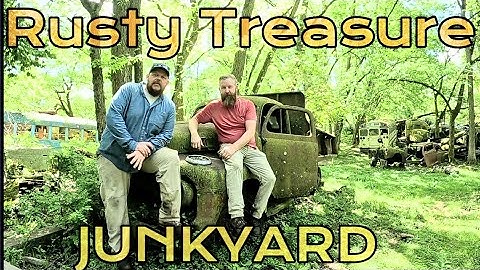 JUNKYARD EXPLORATION! Classic Car COW Pasture!