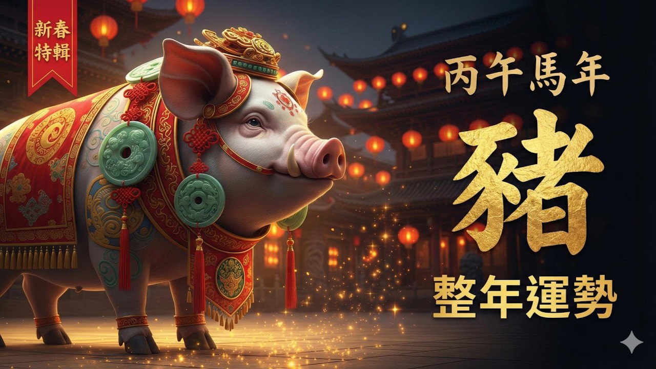 屬豬人請留步！為什麼2026丙午馬年是你「紫微星」入命的登基之年？老師洩天機：這是一場只有你能贏的「富貴險中求」。