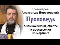 Проповедь о земной жизни, смерти и воскресении из мертвых (2022.04.15). Прот. Александр Березовский