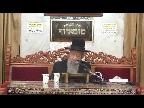 הרב בן ציון מוצפי • איזהו בן העולם הבא ענוותן ושפל ברך שייף עייל שייף ונפיק וגריס באורייתא טבת תשפ"ה