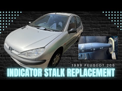 1998 Peugeot 206 Indicator Stalk Removal / Replacement