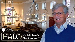 Stunning Herschel Halo Infrared Heater Installation: St Michael’s Church Testimonial