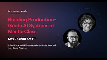 Building Production-Grade AI Systems at MasterClass