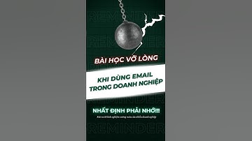 3 lưu ý quan trọng  khi dùng email công ty