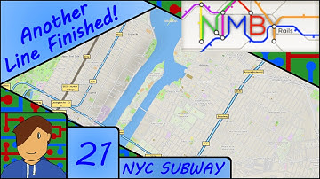 Finishing Another Line! | 1.7 Beta | NIMBY Rails: New York City Subway! | Episode 21