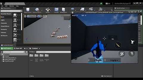 Unreal Engine Android Multiplayer Tutorial | Third-person shooter game