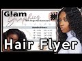 Easy HAIR FLYER In Canva With Template! | Glam Hair Graphics