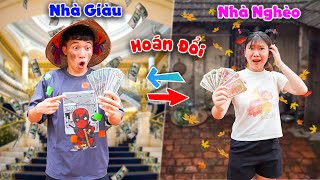 Hoán Đổi Thân Phận Nhà Giàu VS Nhà Nghèo | Anh Tóc Xoăn