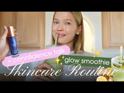 Slow Morning: Skincare, Confidence talk & Glow Smoothie | Vita Sidorkina