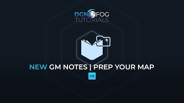 GM Notes - Prep your map | Battlemap Editor