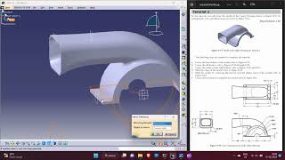 CATIA V5 Part Modeling Tutorial 10_Turbo Upper Housing OR Centrifugal Blower Upper Housing