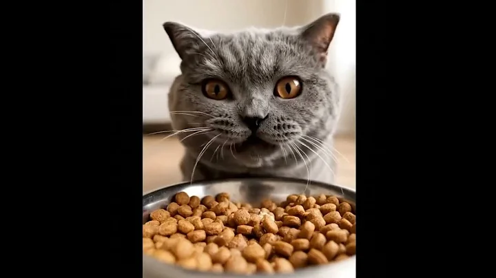 Watch the video about POV British Shorthair Cat Eating Crunchy Kibble 🍽️ ASMR #catasmr #britishshorthair #petlovers