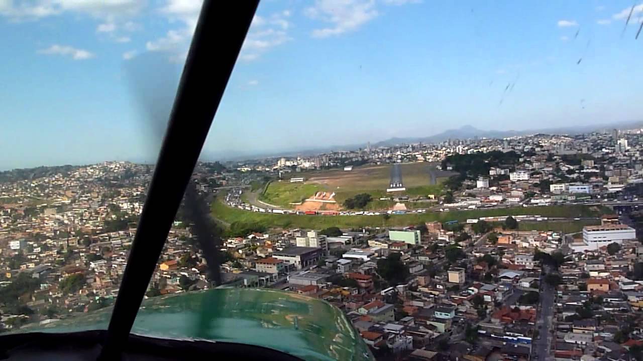 Pouso no Aeroporto de Carlos Prates BH YouTube