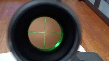 UTG Bug Buster 3-9x32 Scope on SKS UTG Pro Rail