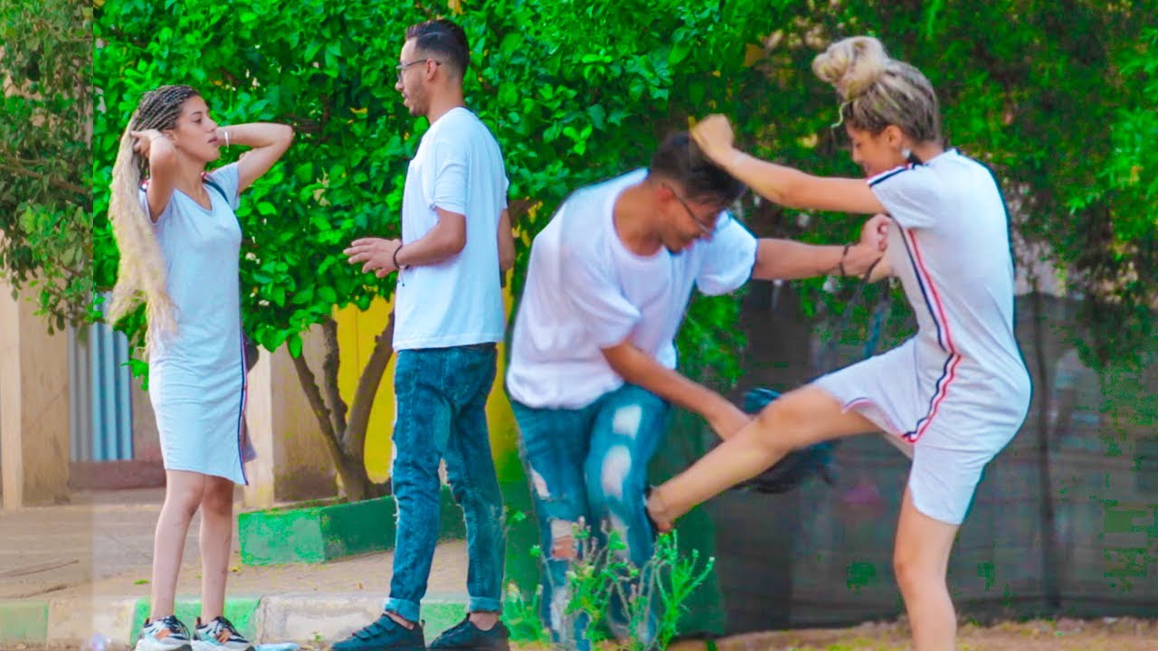 مقلب في البنات تمشي معيا لبرتوش ونخلصك الزين🤑